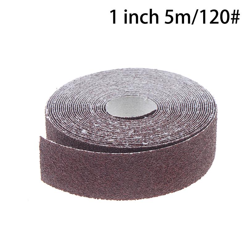 1Inch Emery Cloth Rolls, Continuous Sandpaper Suitable For Wood Sanding, Metal Polishing, Car Detailing