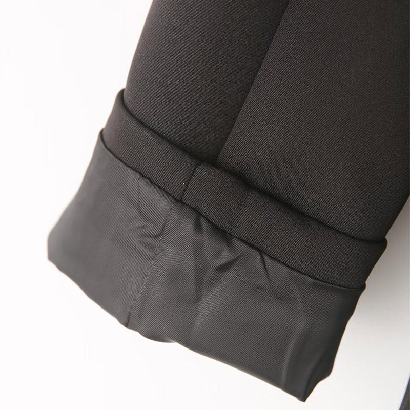 Elegant Vintage Office Lady Blazer Turn Down Collar Button Long Sleeve Coats Autumn Winter Fashion Versatile Suit Jackets