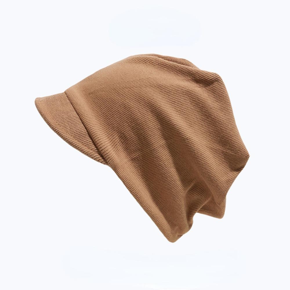 Keep Warm Slouchy Baggy Caps Solid Color Skull Cap Chemo Cap Beanie Hat  Outdoor Headwear
