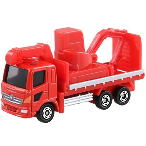 TAKARA TOMY "Tomica No.30 Hino Ranger Heavy Equipment Transport Vehicle (Box)" Mini Car Toy 3 Years Old and Up Boxed Toy Safety Standards Passed ST