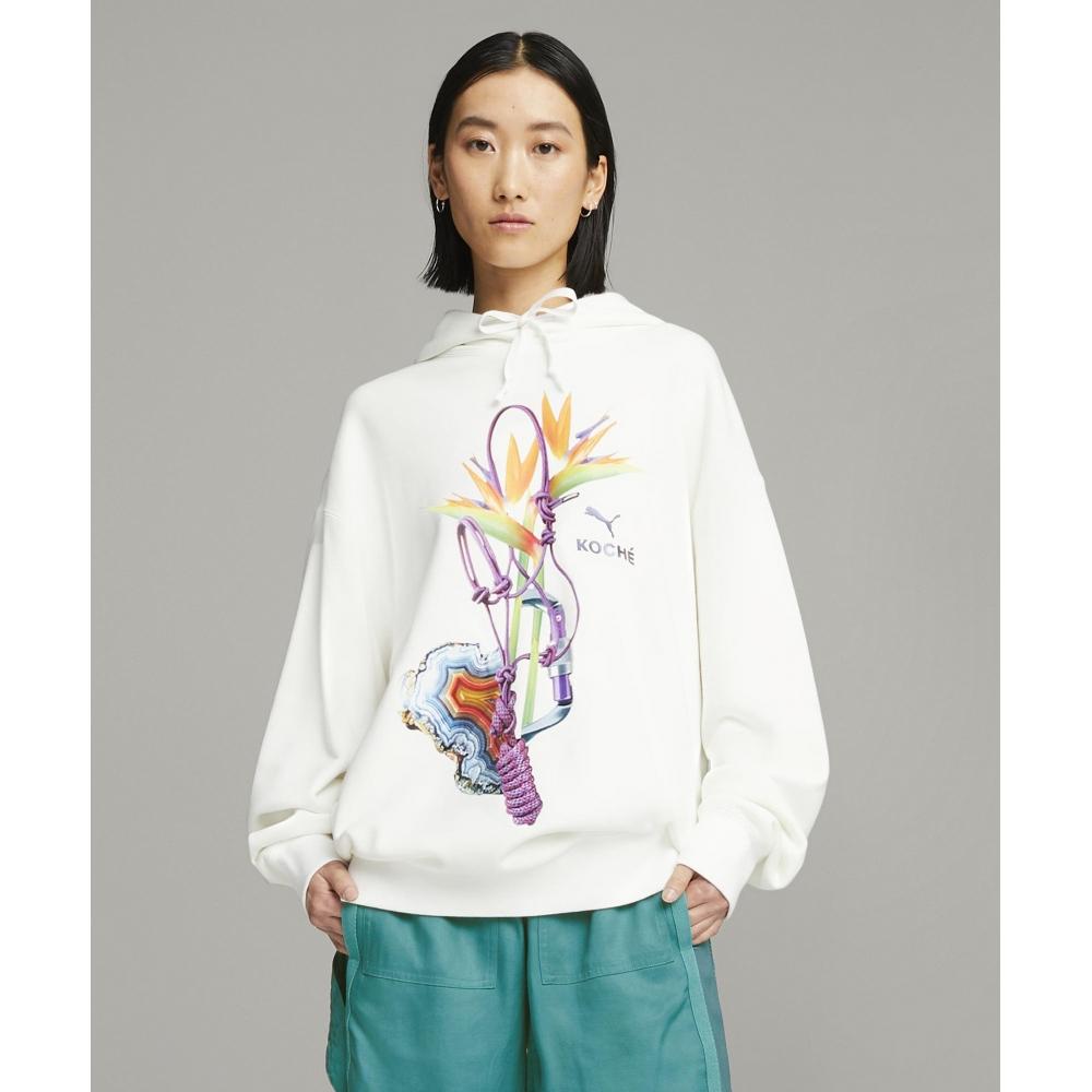 Puma  Cochet Hooded Sweatshirt   White  620274 02