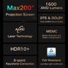 Formovie Fengmi R1 Laser Projector Ultra Short Throw Projector 1600 ANSI Lumens 5G-WIFI MEMC Bluetooth Home Theater For Home