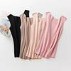 Double-Sided Fleece Women's Seamless Patch Vest - Thick Warm Base Layer for Autumn/Winter