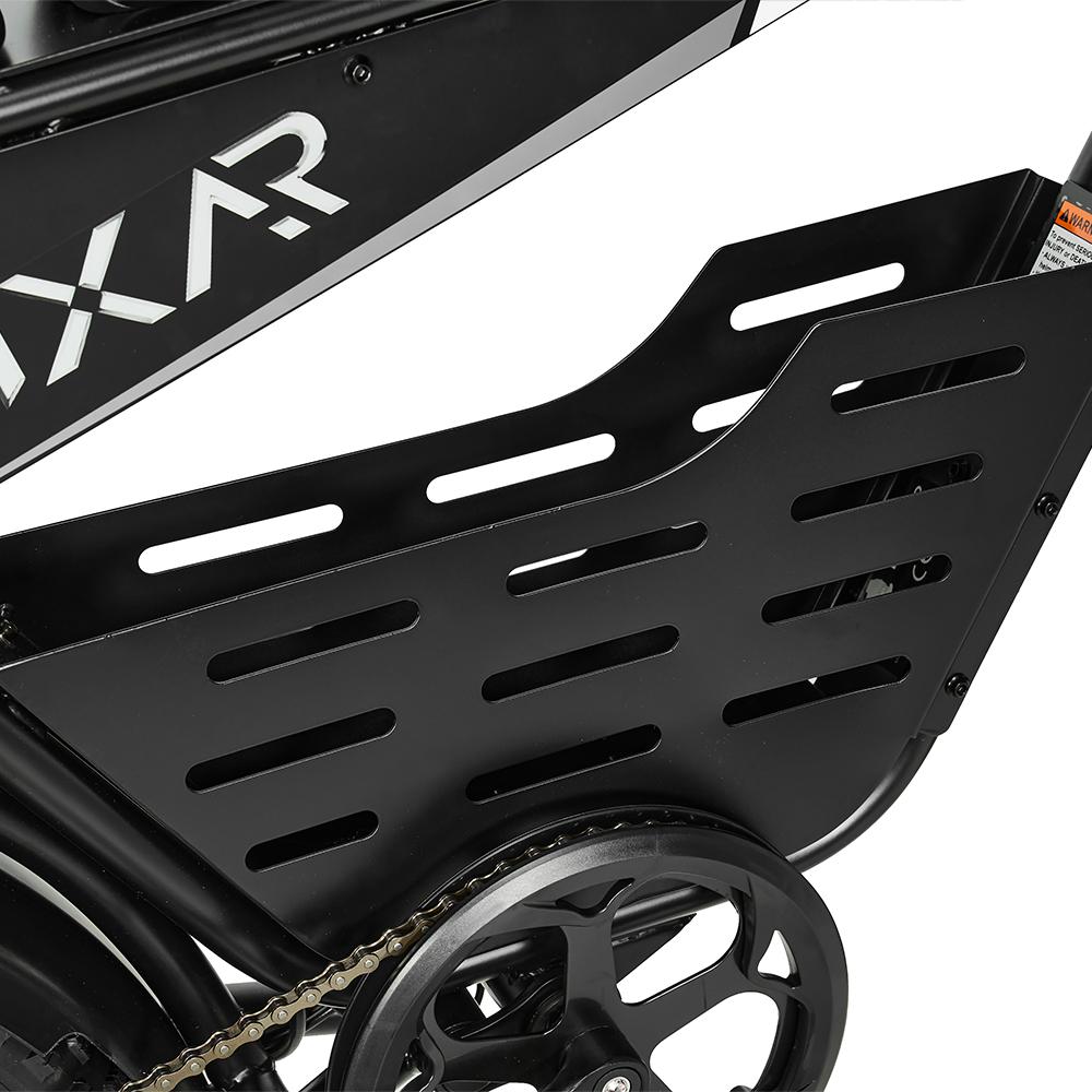 Electric Bike Pixar Super 500W Motor 30AH Max Range 100KM Top Speed 25Km/h Load 120KG 20"x4.0" Black
