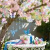 WTEMPO Butterfly-Themed Party Decorations, Spiral Butterfly Hangings, Suitable for Butterfly-Themed Parties and Birthday Celebrations