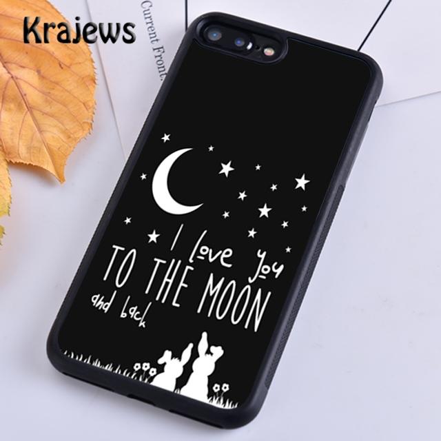 I Love You To The Moon And Back Phone Case Cover For iPhone 17 Air 16 15 14 Plus 12 13 Pro Max Fundas