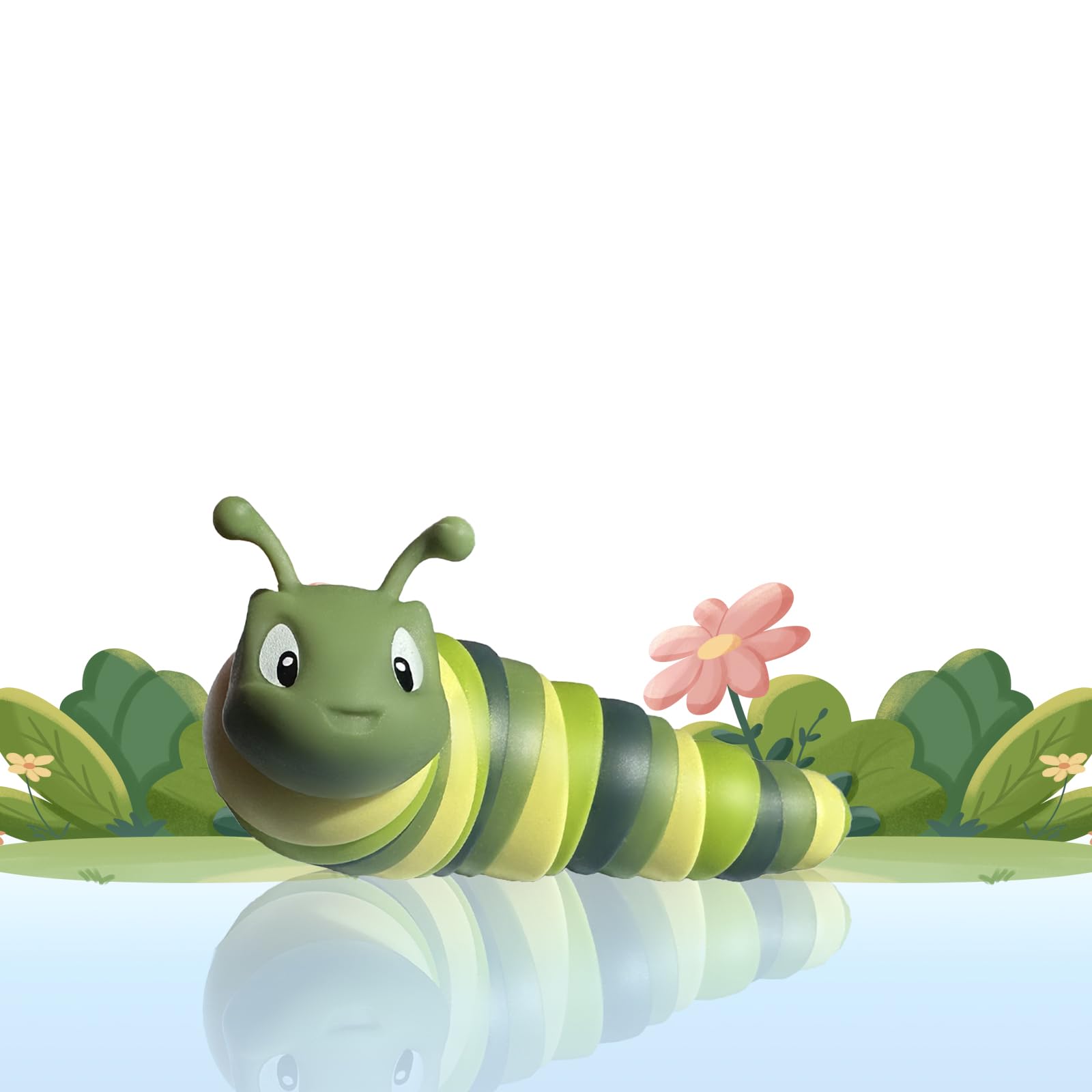 

Игрушка-слизень MATSUKUSHI Fidget Slug, мини-размер CM, товары для снятия стресса, 3D, шарнирная, бесплатная разборка и комбинирование, обучающая игрушка, игрушка для снятия стресса