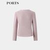PORTS Women's Classic Color Block V-Neck Knit Cardigan