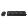 French Keyboard 2.4GHz Wireless Keyboard and Mouse 78 Key Slim Portable Wireless Keyboard for PC Laptop