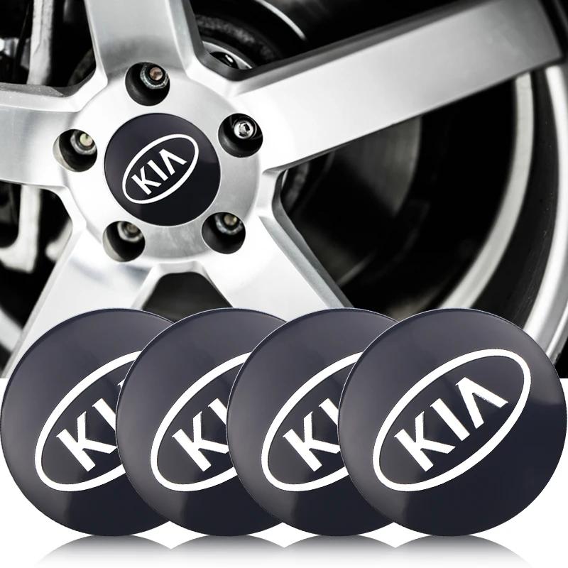 56MM 65MM Auto Styling Radnabenkappen Aufkleber Felgendeckel Decal Für KIA Sportage Niro Rio Ceed Cerato Soul Sorento K K5 Sonic