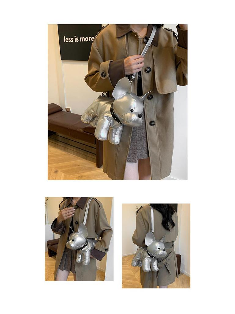 Crossbody Influencer Puppy Doll Bag: Trendy Sweet & Spicy Style Fashion Shoulder Accessory for Women