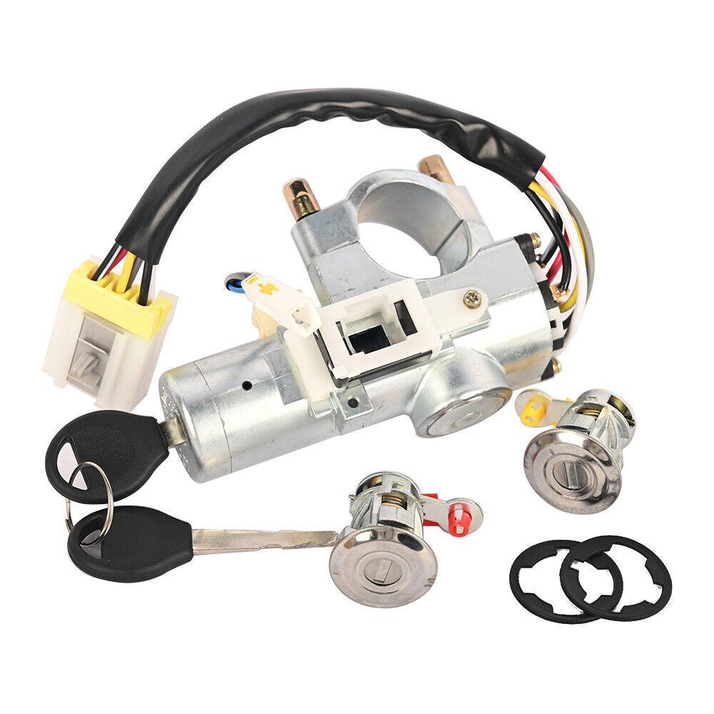 Ignition Switch Lock Cylinder Set For Nissan Frontier 1999 To 2003, Xterra 00-04