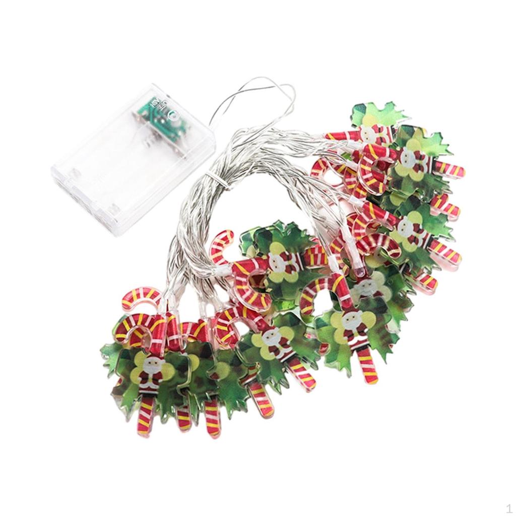 Christmas Garland Hanging Lights, Modern Decorative LED, Light for Wall Background, Windows And