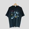 Vintage 90s David Copperfield Magician T-Shirt - XL Black Tee