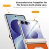 Applicable to Samsung ZFlip8 mobile phone case 360 rotating magnetic suction bracket flip7 all-inclusive shell film integrated electroplating plain