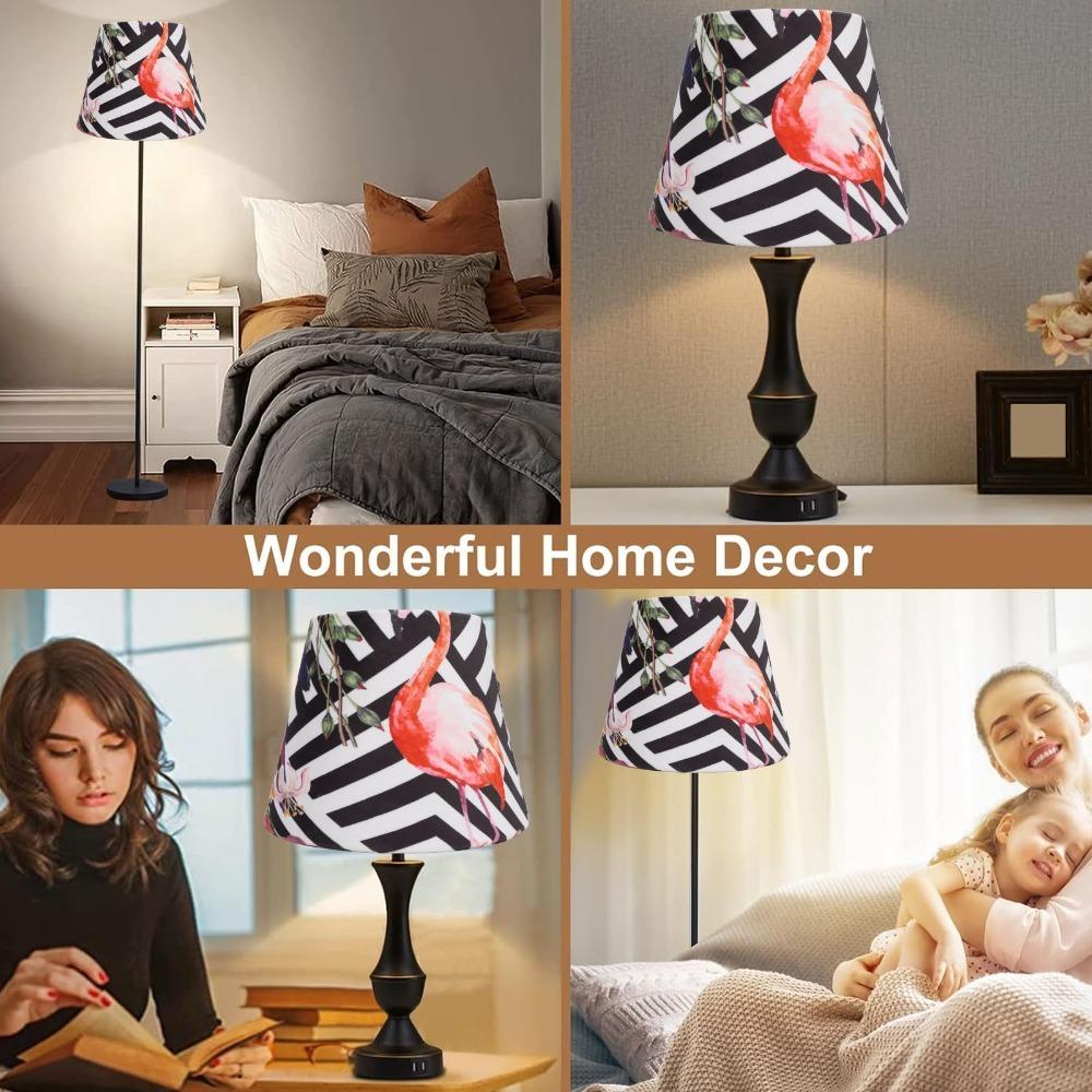 Clip On Design Lampshade Fabric Chandelier Lamp Shades Unique Wall Lamp Shade Table Lamp