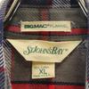 STJOHN’sBAY 80s Made In USA Vintage Check Pattern Long Sleeve Flannel Shirt Men's Used