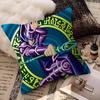 Yu Gi Oh Card Personalized Picture Text Home Decorative Pillows Household Gifts 45X45Cm