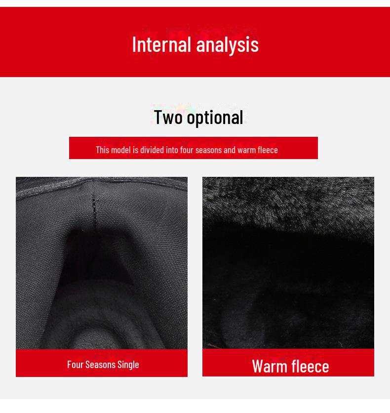 Men's Winter Leather Chelsea Boots with Soft Cowhide, Side Zipper, and Velvet Lining