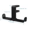 Multipurpose Headsets Stand Headphone Hanger, Easy Clamp On Desk Holder Controller Organizers Comfortable and Stable