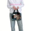 1pc, Leopard Print Thermal Bag Designed for Insulation, Not for Food Contact. Ideal for Home, Restaurants, And Offices, This Uni