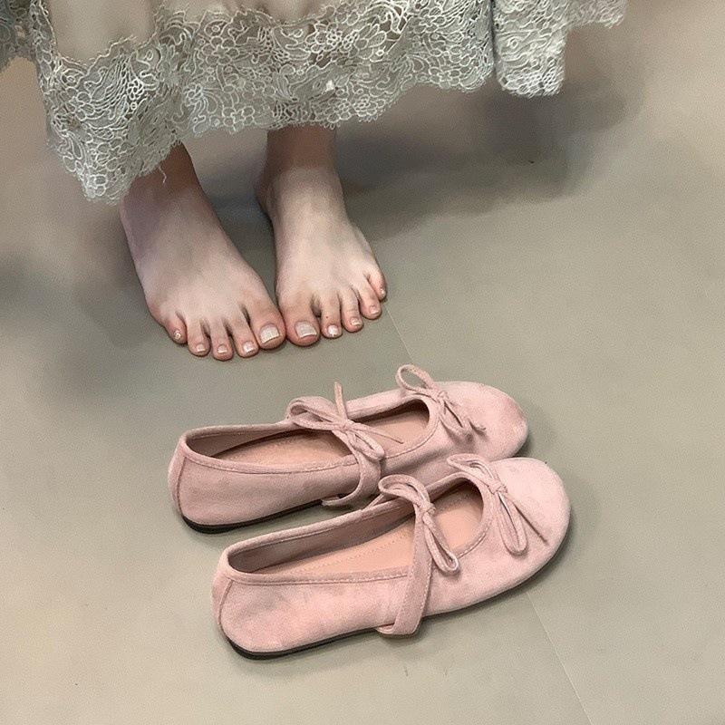 

Вечерние балетки на плоской подошве с двойным французским бантом туфли Мэри Джейн на раннюю весну женские с юбкой одинарные туфли 40