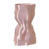 Bedroom Aesthetic Decor 3D Printed Flower Vase, Modern Minimalist Vase for Living Room Sophisticated Home Accessories Decor, Creative Floral