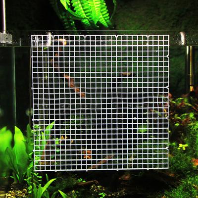 Fish for Tank Divider Plastic Egg Crate for Aquarium Separation Plate Grid Isolation Board Fish for Tank Bottom Filter T