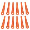 12pcs Trimmers Plastic Blades Replacement for 4002 007 1000 Lawn Eater Plastic Blades