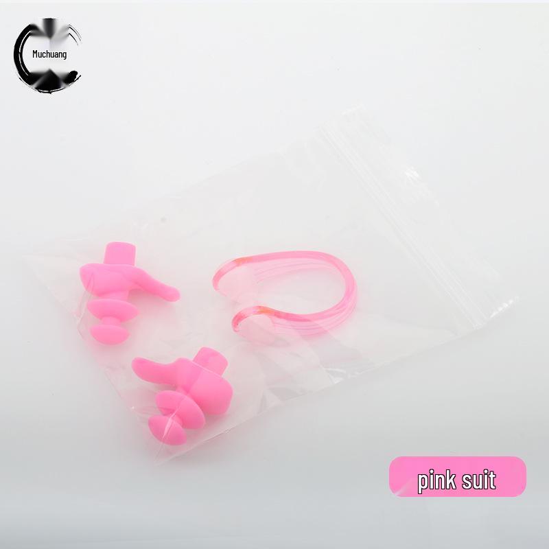 Silicone Waterproof Swimming Earplugs & Nose Clip Set - New Upgrade