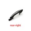 Black White Car Exterior Comfort Access Door Handle For BMW 5 7 Series F01 F02 F06 F10 520d 520i 525d 528i 530d 530i 51217231931