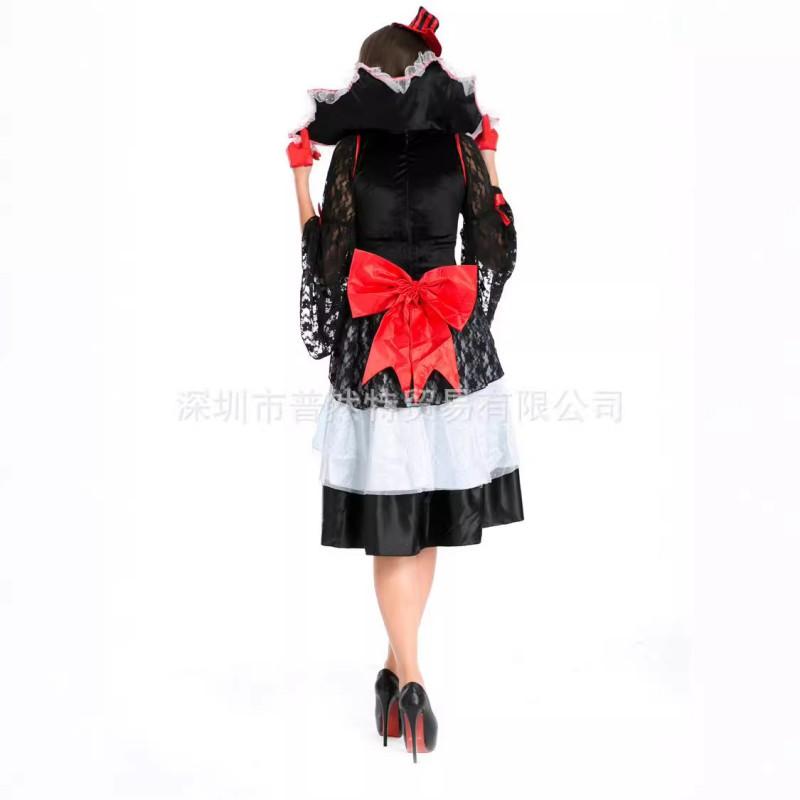 Womens Halloween Witch Costume Vampire Zombie Cosplay Outfit Party Role Play Fantasy Theme