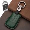 Genuine Leather Car Key Cover for Volkswagen: Fits T-Roc, Teramont, Tiguan, CC, Bora, Golf 7, Golf 6, Lamando.