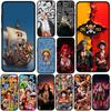 Shanks Rotes Haar One Piece Luffy Zoro Hülle Handyhülle für OPPO A18 A80 A40 A60 A38 A79 A15 A16 A17 A58 A78 A57 A53 A40M Hülle