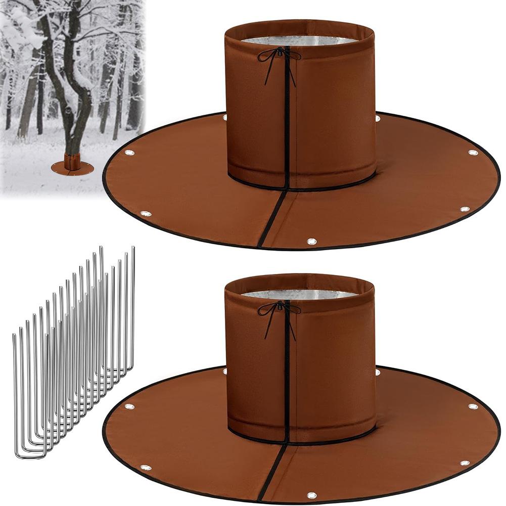 Detachable Palm Tree Root Protector with Triple Layer Frost Cover Designed for Trees and Orchards For Winter Protection
