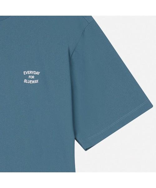BANGBANG Unisex Mini Lettering Short Sleeve T-Shirt (Ctm300)