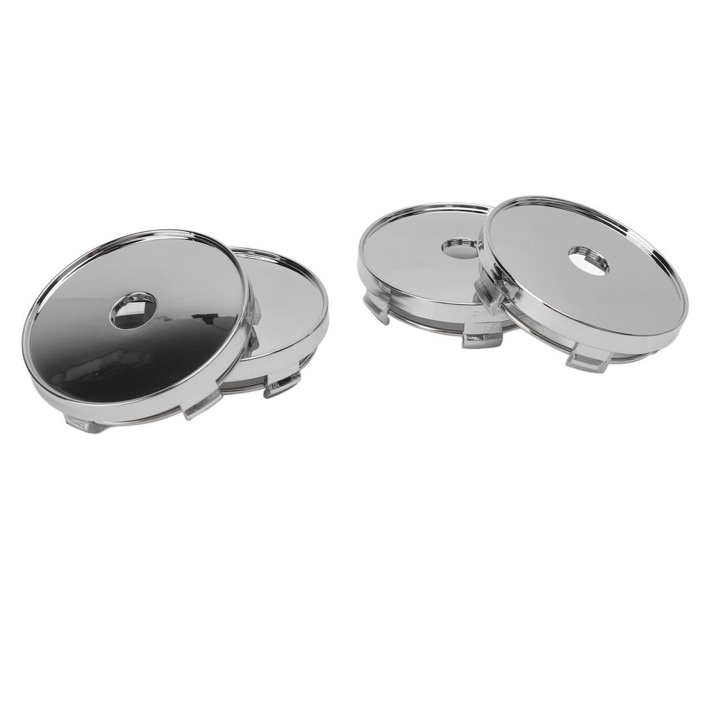 4PCS 60mm středová krytka kola s otvorem odolná proti nárazu Stylový vzhled Univerzální středová krytka náboje ráfku