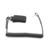 Universal Retractable Anti Lost Steel Wire Spring Tactical Waist Hanging Gun Lanyard