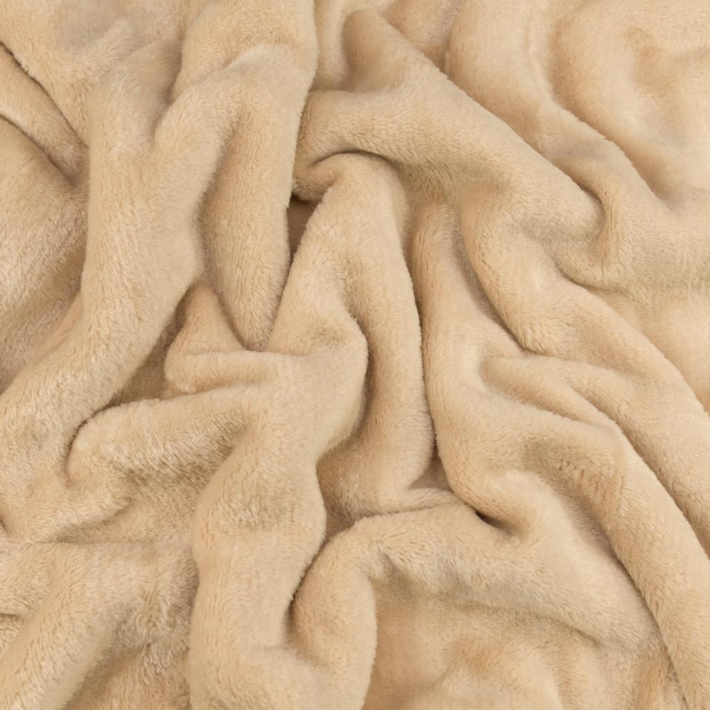 Light Camel Minky Fleece