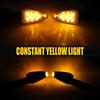 4X Mini Motorcycle LED Turn Signals Blinker Light Indicator Amber Lamp Universal