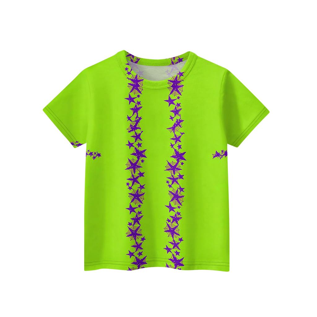 Kids Halloween Short Sleeve T-Shirt for Boys and Girls