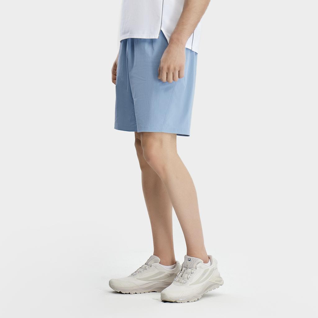 Fila Solid Color Sports Woven Shorts Men Shorts Blue A11M327806F-BU