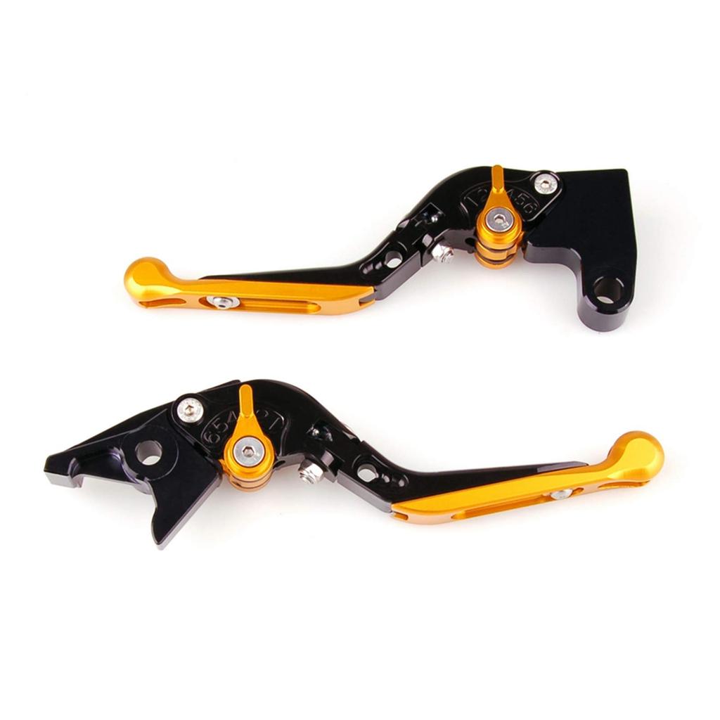 Bruce & Shark Adjustable Clutch Lever Brake Lever for CB50OF CBR500R CBR250R CBR30ORR CB300F Gold