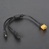 High Current XT60 Male Female To DC5521 5.5x2.1mm Power Cable For Skyzone FPV Goggles