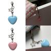 Fashion Camera Charm Bag Pendant Mobile Phone Pendant Stylish Heart Keychains Alloy Texture Unique Key Holder for Daily