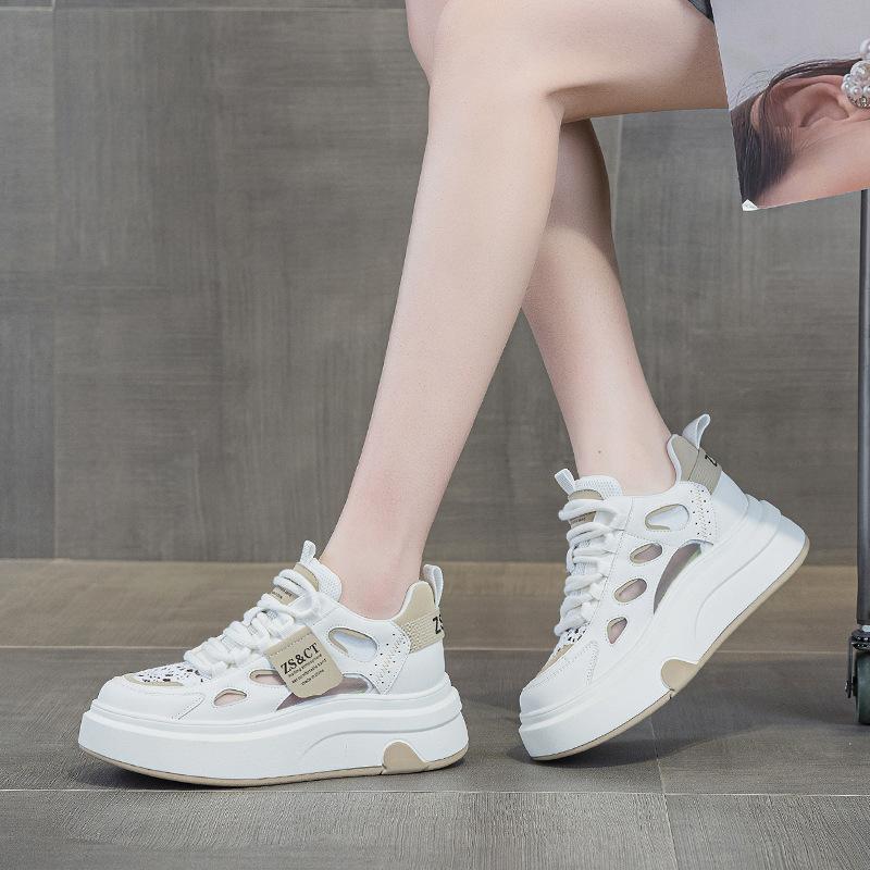 61 Summer women's shoes little white shoes women's skirt new mesh shoes breathable mesh casual shoes