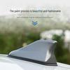Second-Generation Shark Fin Car Roof Antenna – FM/AM Signal Booster, Decorative, No Drilling Required