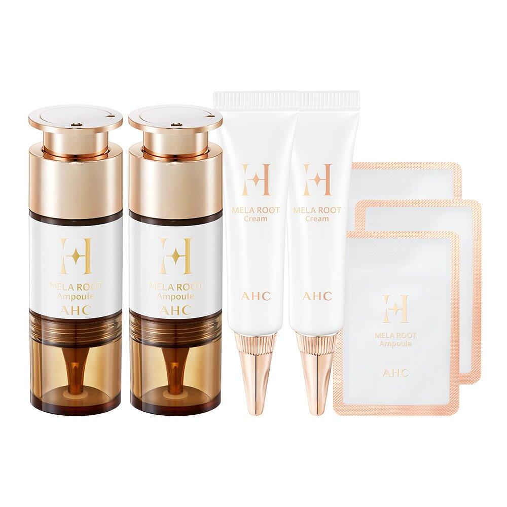 AHC H Mela Root Ampoule 10 мл*2 Специальное предложение (+Крем 10мл*2+Ампула 1,5мл*3)