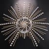 Exaggerated Tassel Hair Chain, Stage Performance Rhinestone Headdress Accessories Hair Chain