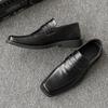 Leisure Walk Men's Loafers Lightweight Casual Shoes Simple Driving Shoes Soft Sole Slip-on Business Shoes Comfy Male Moccasins